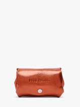 Portemonnee Gustave Ginger Leder Paul marius Bruin ginger GUSTAGIN